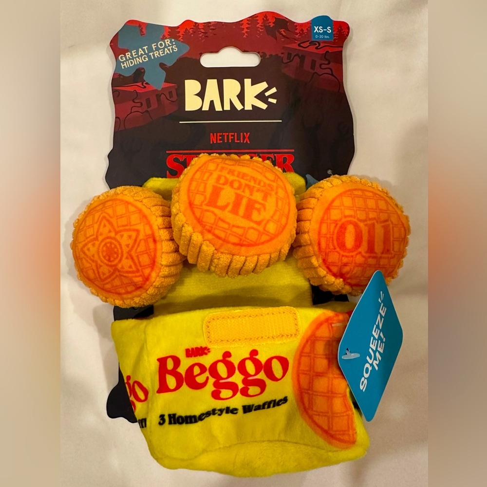 Stranger Things Dog Toy, Bark Box, Beggo Woofles